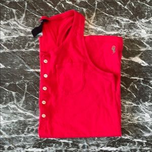 Girl’s Button Up Tank Top